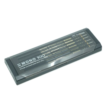 Estuche 12 lápices 6B Premium Mono100 Tombow