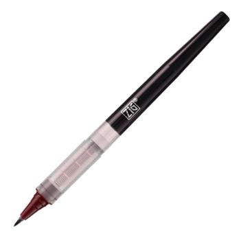 Kuretake Burgundy cartridge Zig Letter Cocoiro