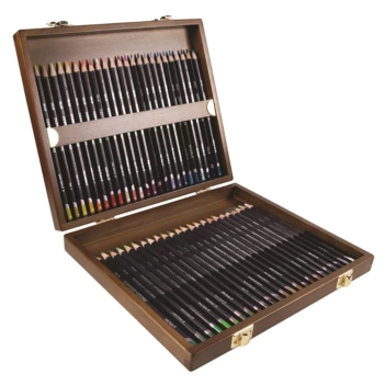 Caja de madera 48 lápices Studio Derwent 