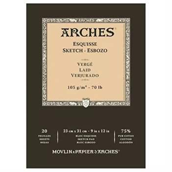 Arches Skizzenalbum 105g / m² 23x31cm