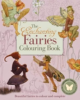 The Enchanting Fairies Colouring Book, English