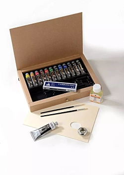 Set de Pintura 18 Piezas Óleo Maimeri 