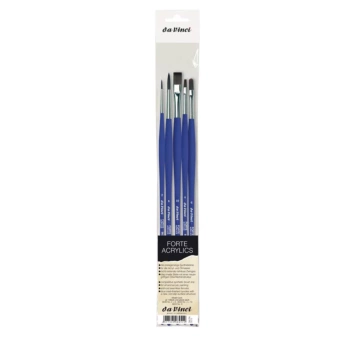 Set 3 pinceles sintéticos planos 5268 Hobby da Vinci
