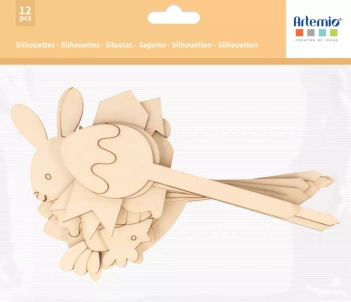 Siluetas de Madera Para Plantas Les Poulettes Artemio