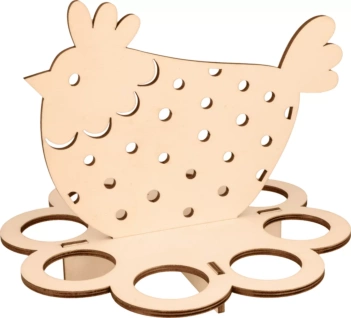 Gallina Huevera de Madera Les Poulettes Artemio