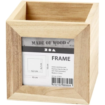 Creativ Company Square pencil holder with frame