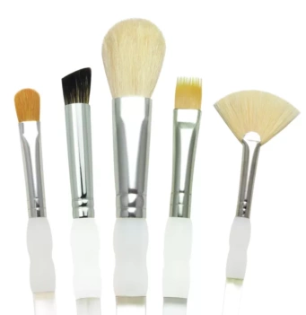 Set of 5 Royal &amp; Langnickel Soft Grip Brushes