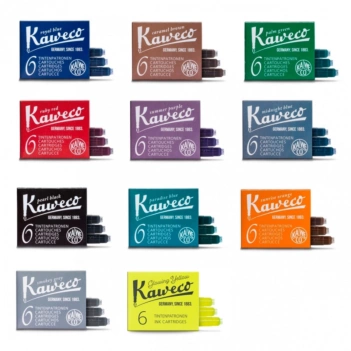 Set di 6 cartucce d'inchiostro Kaweco
