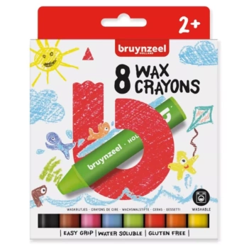 Estuche de 8 Ceras Bruynzeel
