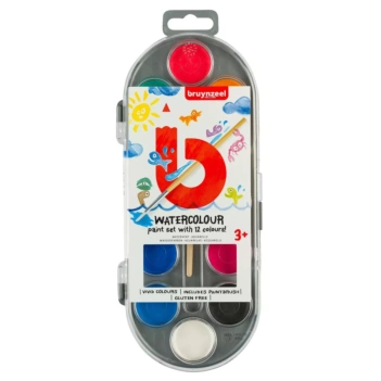 Estuche de 12 Acuarelas Kids Bruynzeel