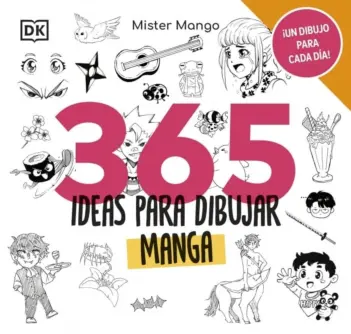 365 ideas para dibujar manga Míster Manga Castellano