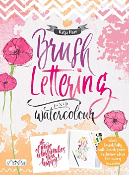 Brushlettering and Watercolour K HaasEnglish