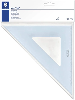 Escuadra Azul Staedtler 31cm