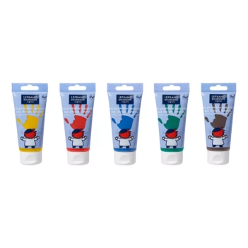Set gouache infantil Dedos Lavables Classic 80ml Lefranc Bourgeois