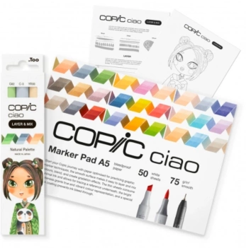 Natural Palette Layer &amp; Mix Natural Palette Starter Set Copic Ciao