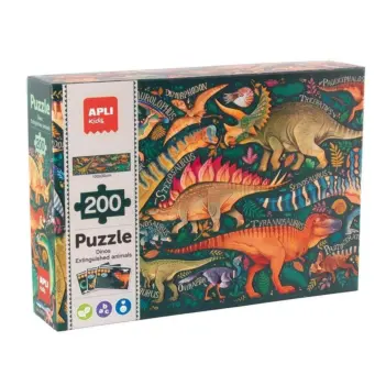 Puzzle Animales extinguidos Dinos Apli 200p