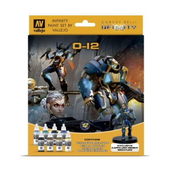 Set de pintura de modelismo O-12 Corvus Belly Infinity Vallejo