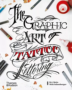 Graphic Art of Tattoo Lettering Varios Inglés