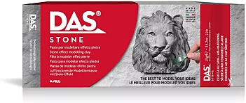 Pasta de Modelar Gris Efecto Piedra Das 1Kg