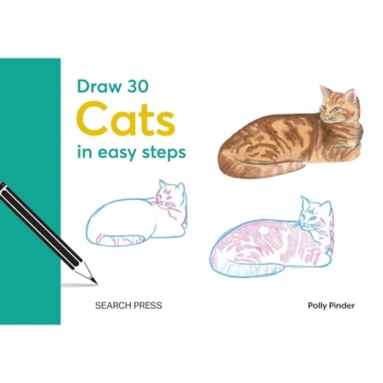 Draw 30 Cats in Easy Steps P Pinder Inglés