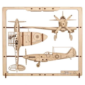 Ugears 2,5DModell Kampfjet-Puzzle, mechanisch