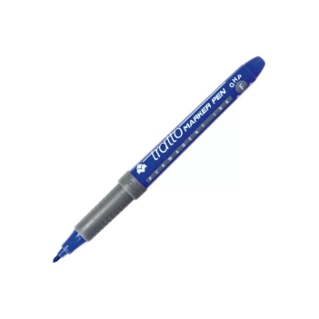 Rotulador permanente punta fina negro Tratto 0,6mm