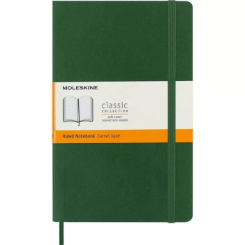 Cuaderno Verde mirto Clásico Tapa Blanda Rayas 13x21cm Moleskine