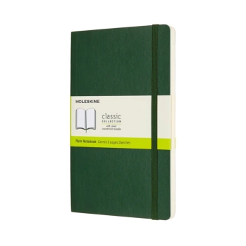 Cuaderno Verde mirto Clásico Tapa Blanda Lisa 13x21cm Moleskine