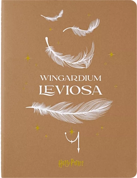 Libreta Cahier edición limitada Wizarding World Wingardium Leviosa Harry Potter 19x25cm Moleskine