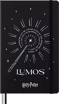 Cuaderno edición limitada Wizarding World Lumos Harry Potter 13x21cm Moleskine
