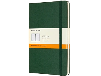 Cuaderno Verde mirto Clásico Tapa Dura Rayas 13x21cm Moleskine