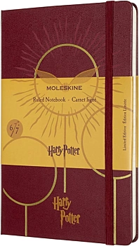 Cuaderno edición limitada Quidditch Harry Potter 13x21cm Moleskine