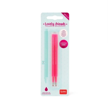 Legami Set van 2 Vullingen Gelpen Lovely Friends Fluorroze
