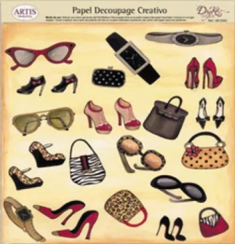 SUPER OFERTA **40%** Papel de Decoupage 0813350 Accesorios 30x30cm Dayka