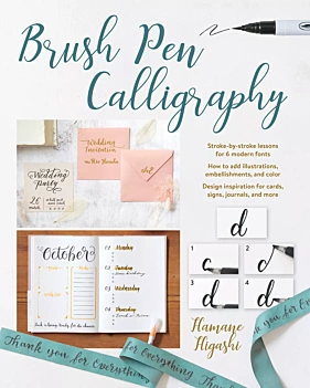 Brush Pen Calligraphy H HigashiEnglish