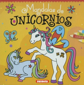 Mandalas de licornes à colorier 01