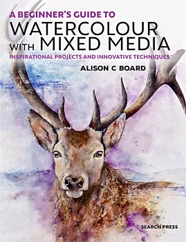 A Beginner's Guide to Watercolour with Mixed Media A C Board Inglés