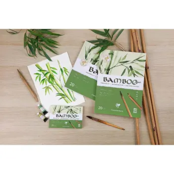 Bloc acuarela Bamboo Clairefontainen 250g/m²