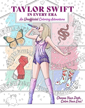 Taylor Swift in Every Era an Unofficial Coloring Adventure, Inglés
