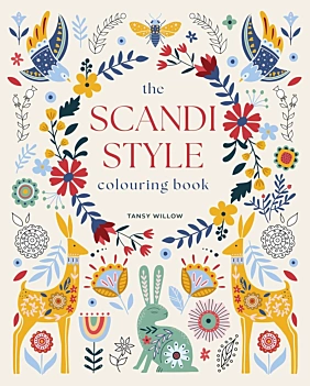 The Scandi Style Colouring Book Over 40 Designs to Colour W Tansy Inglés