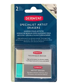 Set 2 Gomas de Borrar para Artistas Derwent