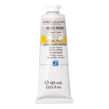 Tinta Calcográfica Aquawash Amarillo Oscuro Lefranc and Burgeois 60ml