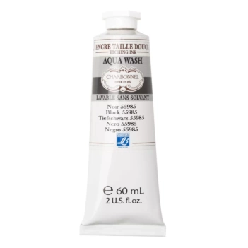 Tinta Calcográfica Aquawash Negro 55985 Lefranc and Burgeois 60ml