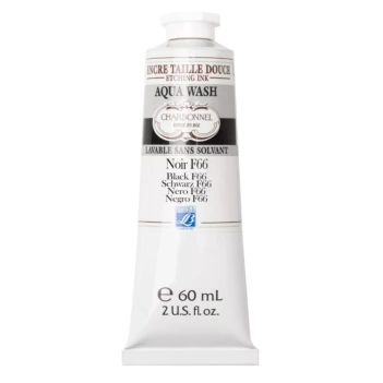 Tinta Calcográfica Aquawash Negro F66 Lefranc and Burgeois 60ml