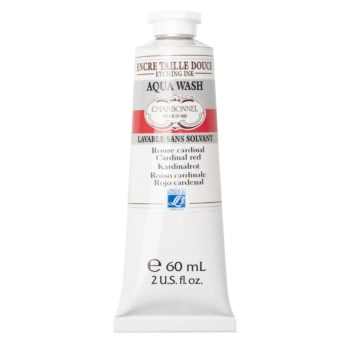 Tinta Calcográfica Aquawash Rojo Cardenal Lefranc and Burgeois 60ml