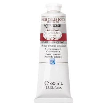 Tinta Calcográfica Aquawash Rojo de Geranio Lefranc and Burgeois 60ml