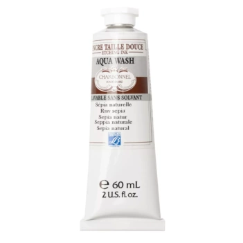 Tinta Calcográfica Aquawash Sepia Natural Lefranc and Burgeois 60ml