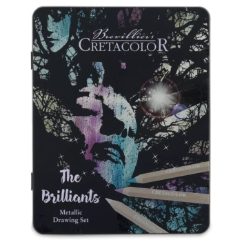Kit de Dibujo The Brilliants MegaColor 12 piezas Cretacolor