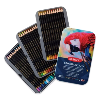Set 36 Chromaflow Derwent pencils