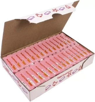 Jovi Box of 30 Pink Modelling Clay Tablets 50g